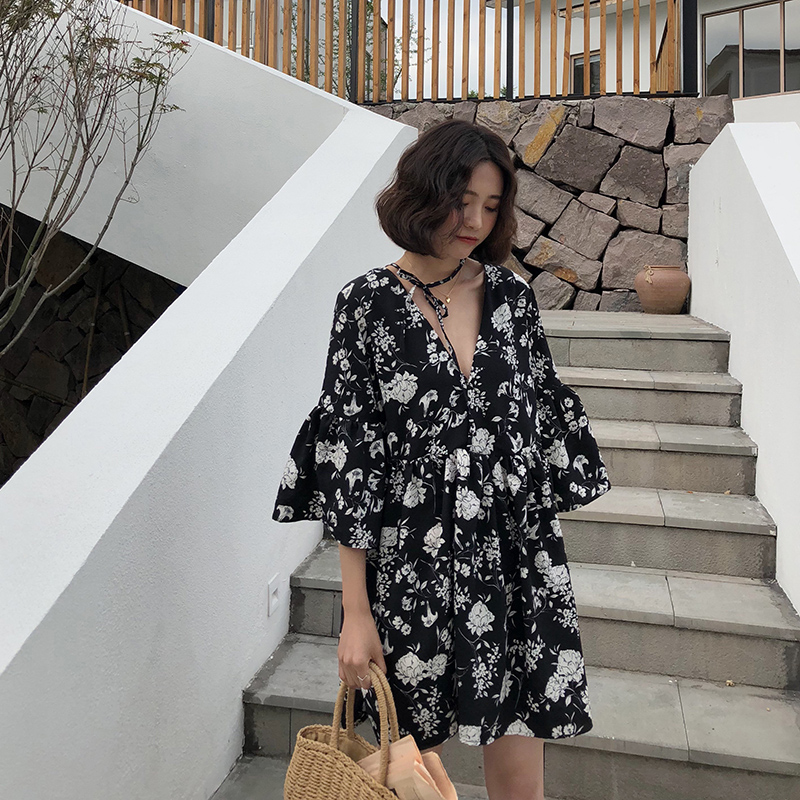 Bali Plaj Tatili Plaj Eteği Sü - Midi Skirt Floral incelemesi ve fiyatı