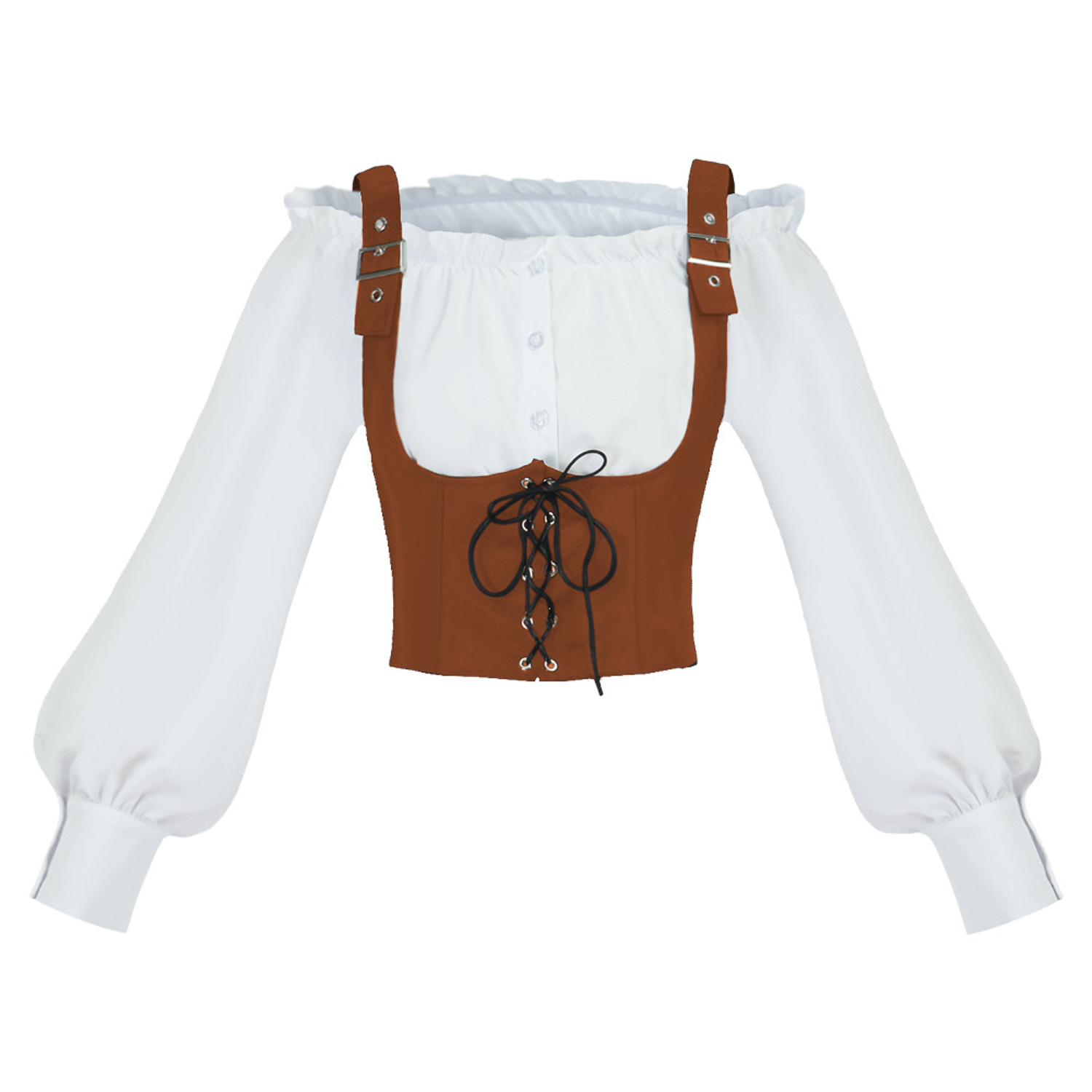 Rönesans Tarzı İki Parçalı Kos - Blouse Off Shoulder incelemesi ve fiyatı