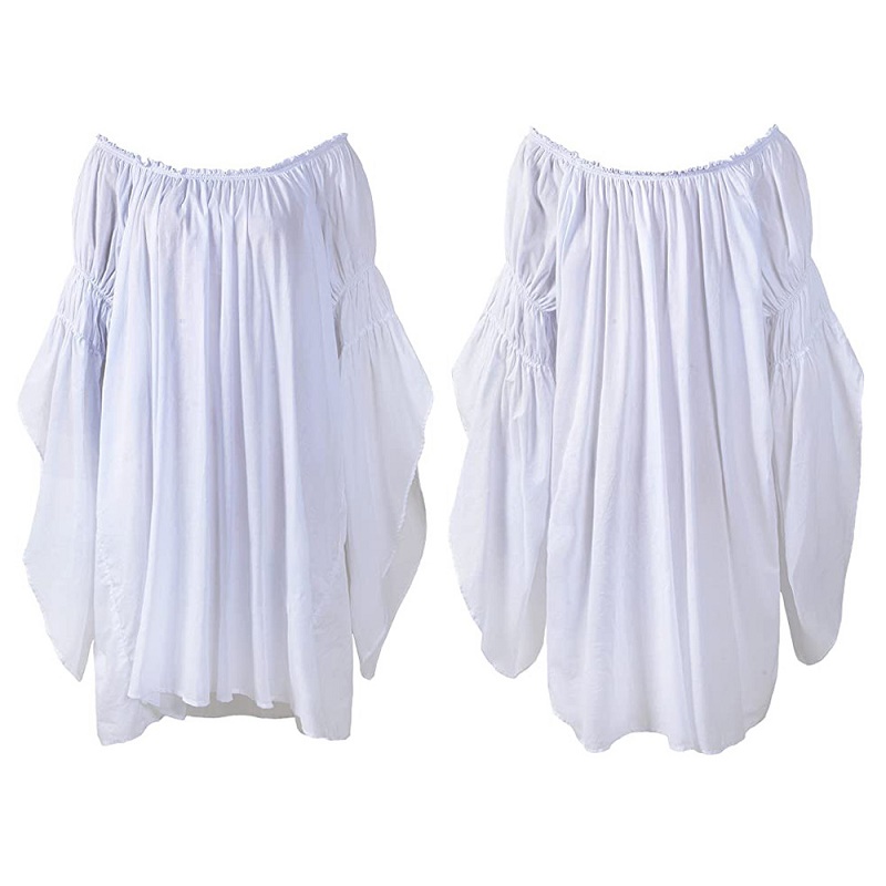 Vintage Ortaçağ Rönesans Bluz  - Blouse Off Shoulder incelemesi ve fiyatı
